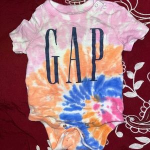 Baby Tie Dye Gap Onesie